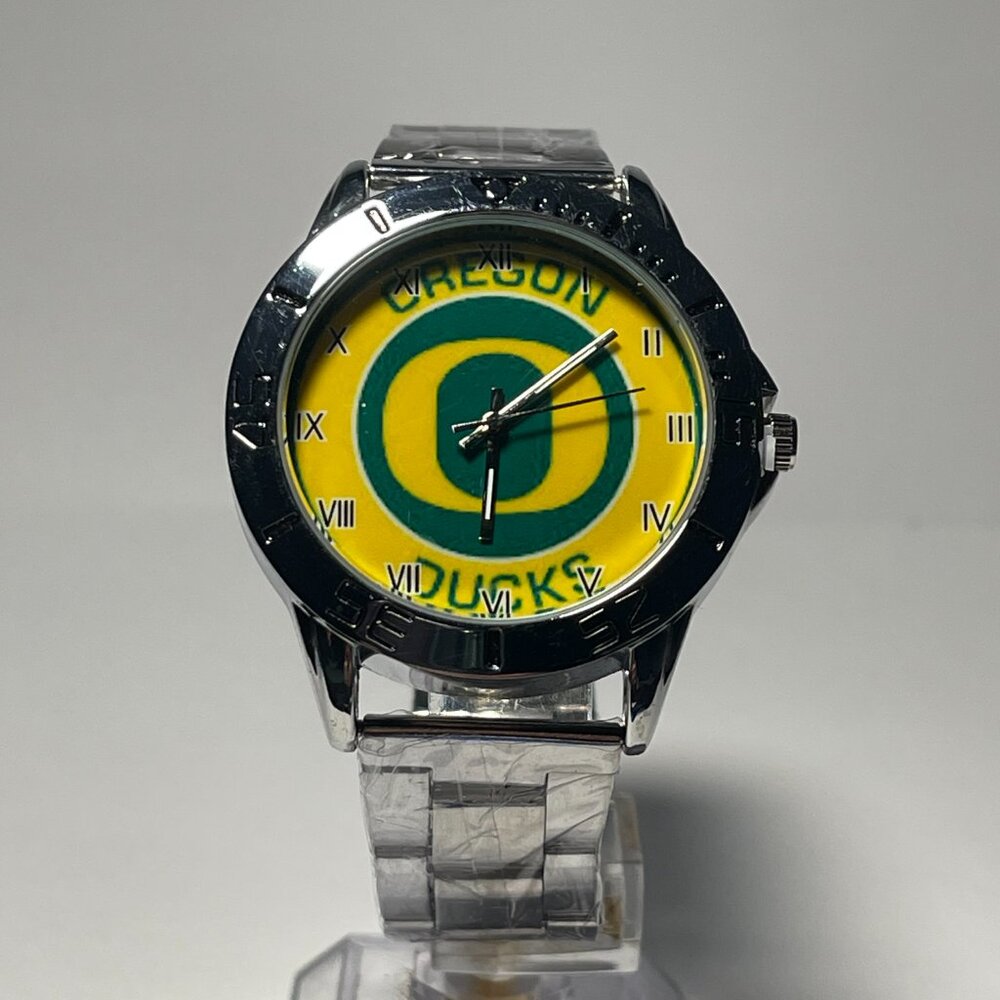 Oregon Ducks NCAA Stainless-steel Watch NEW